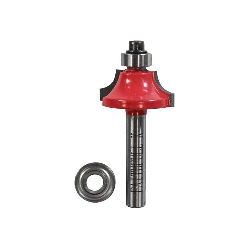 Faithfull Router Bit TCT 6.3mm Rounding Over 1/4in Shank Faithfull - Dynamic Drive