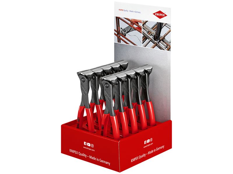 Knipex End Cutter (Counter Display of 10 x KPX6801200) Knipex - Dynamic Drive