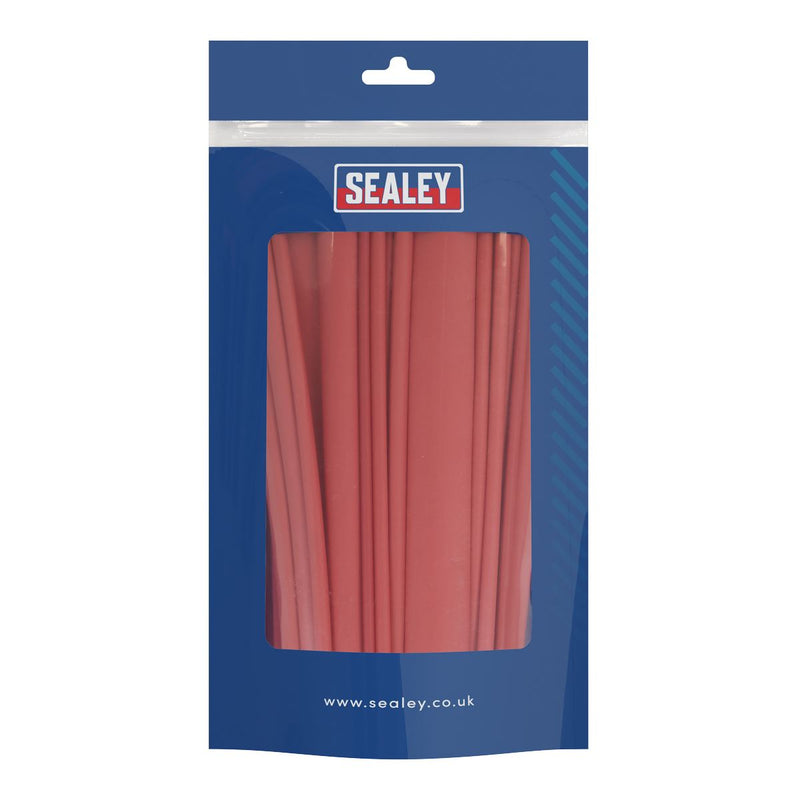 Sealey Adhesive Lined Heat Shrink Tubing Assortment 200mm 72pc - Red HSTAL72R Sealey - Dynamic Drive