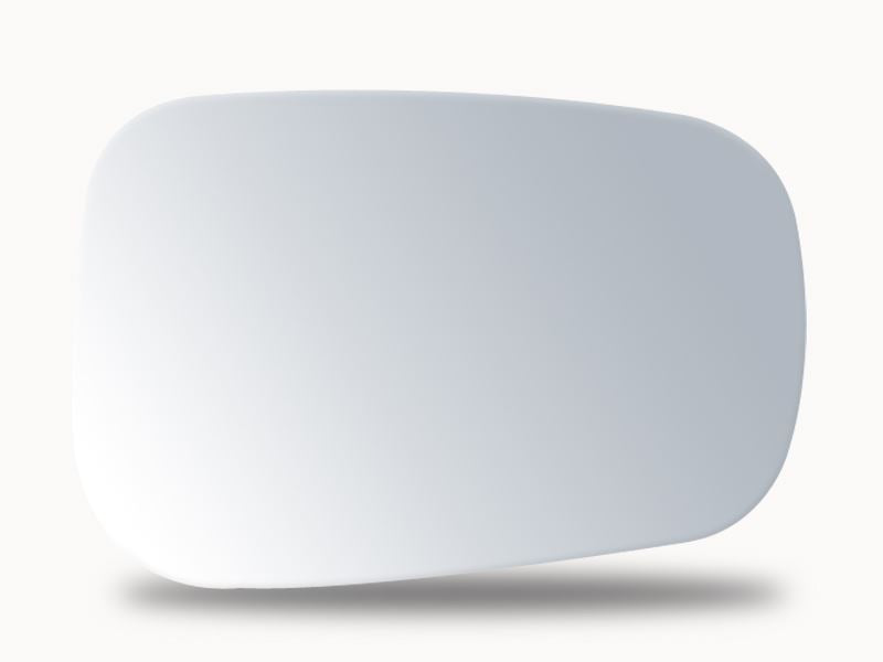 Summit Stick-On Standard Mirror Glass fits Ford Fiesta Fusion 02 on RHS LHS Summit - Dynamic Drive
