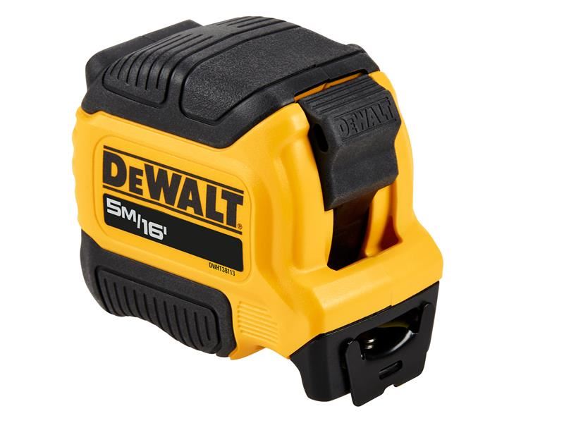 Dewalt Compact Series Tape Measure 5m/16ft (Width 28mm) Dewalt - Dynamic Drive