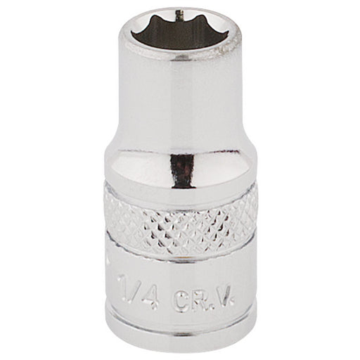 Draper HI-TORQ 6 Point Socket, 1/4" Sq. Dr., 1/4" 48444 Draper - Dynamic Drive