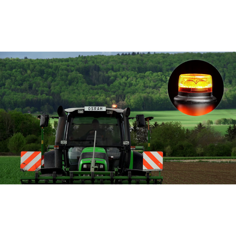 Osram LIGHTsignal LED BEACON LIGHT, LED rotating beacon, 360°, amber flashing Osram - Dynamic Drive
