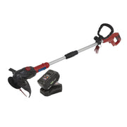 Sealey Cordless Grass Strimmer 20V Lawn Cutter Garden 4Ah Battery and Charger Sealey  - Dynamic Drive