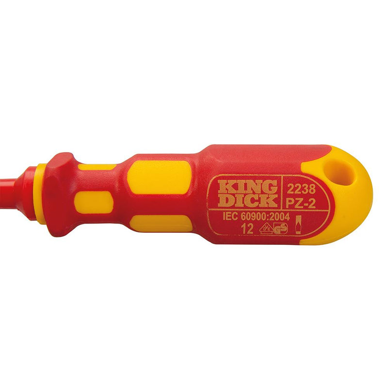 King Dick VDE Screwdriver PZ2 - 6 x 100mm King Dick - Dynamic Drive