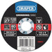 Draper Grinding Disc with Depressed Centre Bore, 115 x 6 x 22.2mm 26823 Draper - Dynamic Drive
