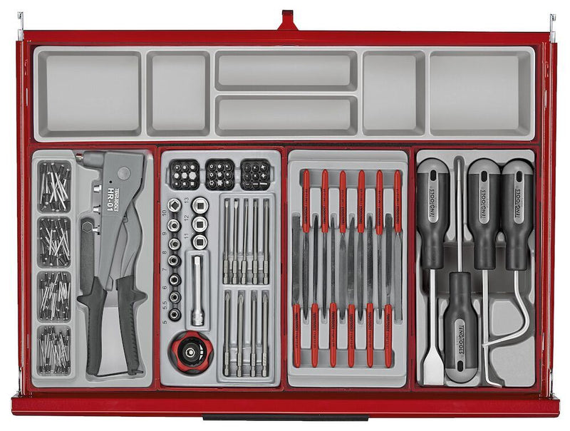 Teng Tools 26" PRO35™ roller cabinet tool kit 628 pieces red Town Tools - Dynamic Drive