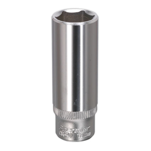 Sealey WallDrive Socket 13mm Deep 1/4"Sq Drive S1413D Sealey - Dynamic Drive