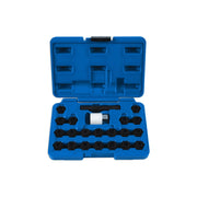 Laser Locking Wheel Nut Key Set 22pc - for Audi 6232 Laser - Dynamic Drive