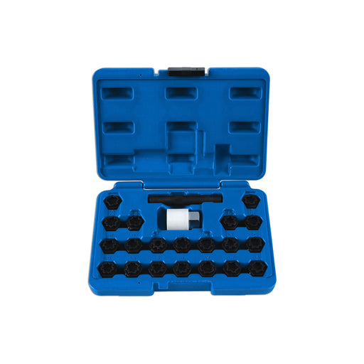 Laser Locking Wheel Nut Key Set 22pc - for Audi 6232 Laser - Dynamic Drive