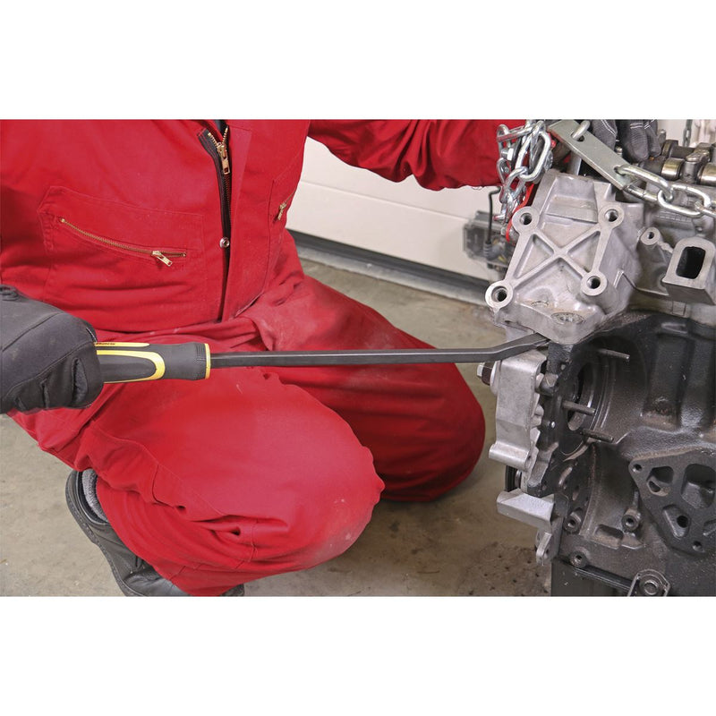 Sealey Angled Pry Bar Set with Hammer Cap Heavy-Duty 4pc S01138 Sealey - Dynamic Drive