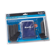 Bluespot Tools Metric & Imperial Hexagon Key Pouch Set, 25 Piece BlueSpot Tools - Dynamic Drive
