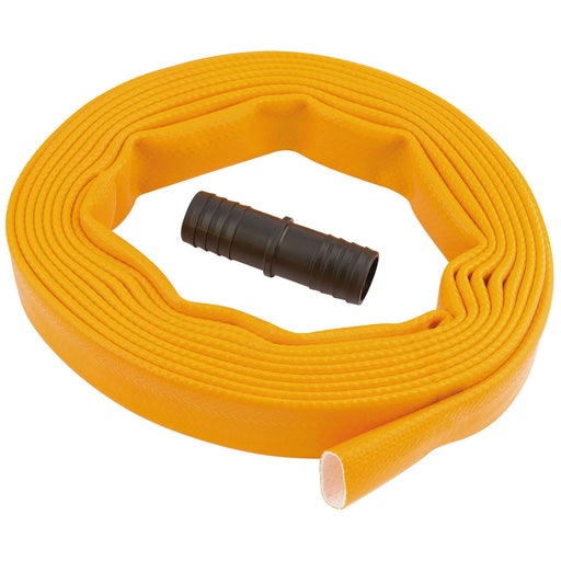 Draper Layflat Hose with Adaptor, 5m x 25mm 36990 Draper - Dynamic Drive