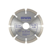 Irwin® Segmented Diamond Blade 115 x 22.23mm IRWIN® - Dynamic Drive