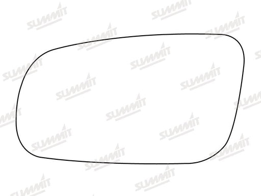 Summit Non-Heated Base Plate With Standard Mirror Glass fits VW Golf 03 LHS Summit - Dynamic Drive