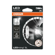 Osram LED Interior White Festoon Bulb 41mm SV8.5-8 265 LEDriving SL 6413DWP-01B Osram - Dynamic Drive