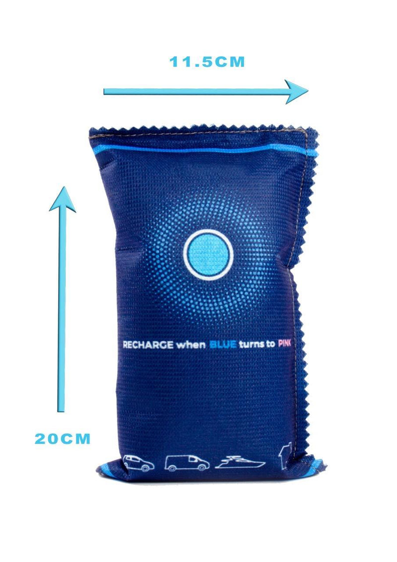 3x Car Home Dehumidifier Large Dry Bag Moisture Killer Absorber Pad Reusable Microwave UKB4C - Dynamic Drive