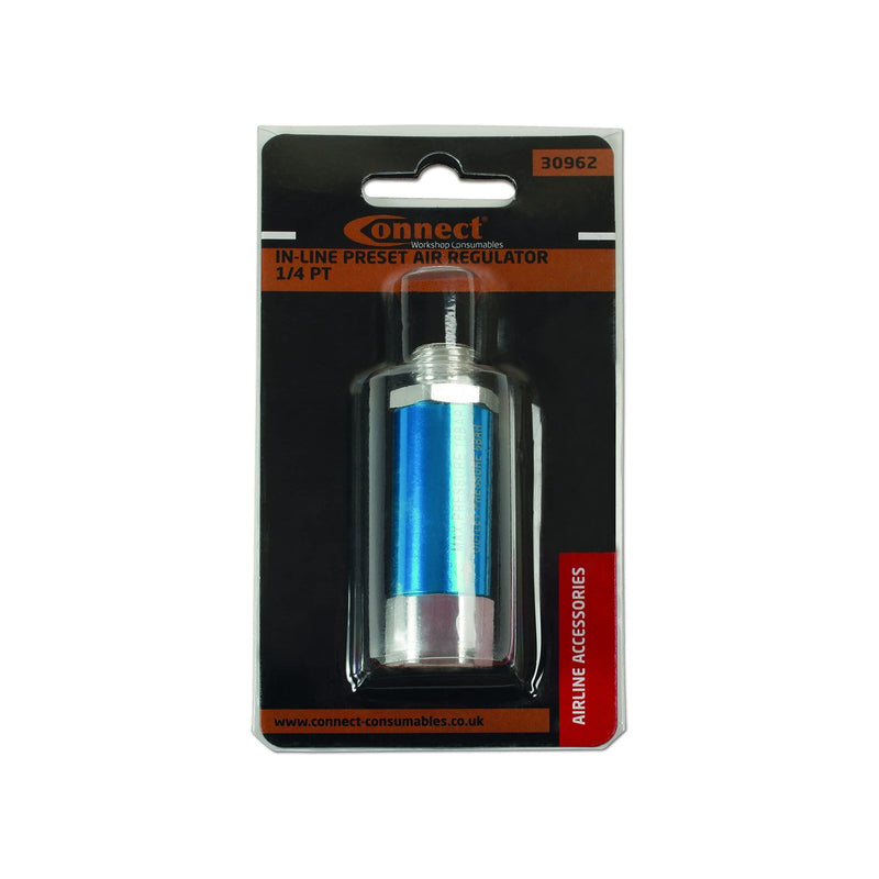 Connect In-line Preset Air Regulator 1/4 PT 1pc 30962 Tool Connection - Dynamic Drive