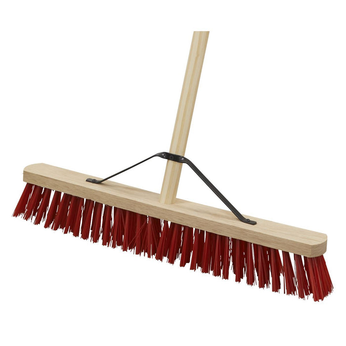 Sealey PVC Bristle Broom 24"(610mm) BM16P Sealey - Dynamic Drive