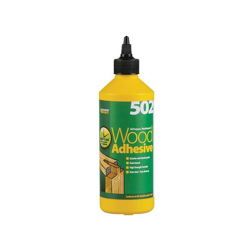 Everbuild Sika 502 All Purpose Weatherproof Wood Adhesive 500ml Everbuild Sika - Dynamic Drive