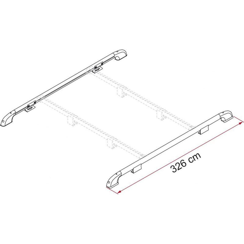 05516-01- ROOF RAIL Fiamma  - Dynamic Drive