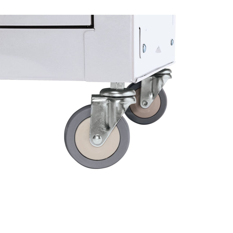 Draper Combined Roller Cabinet and Tool Chest, 6 Drawer, 24", White 19576 Draper - Dynamic Drive