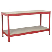 Sealey Workbench 1.53m Steel Wooden Top AP1535 Sealey - Dynamic Drive