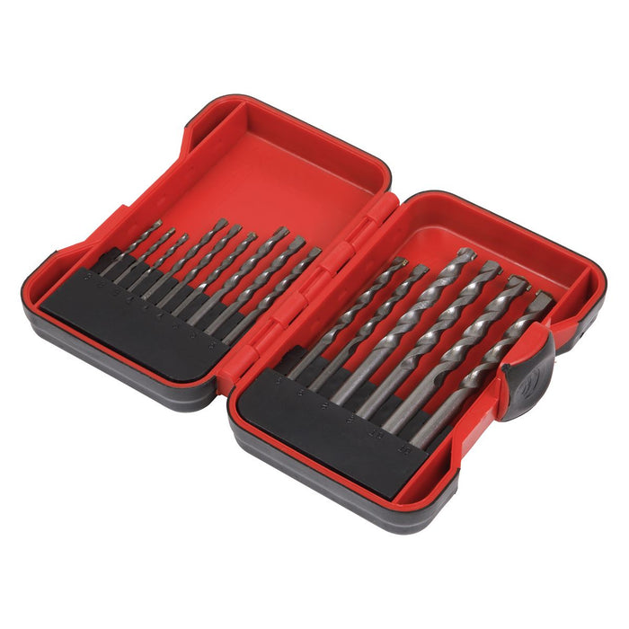 Sealey Masonry Drill Bit Set 15pc AK3715M Sealey - Dynamic Drive