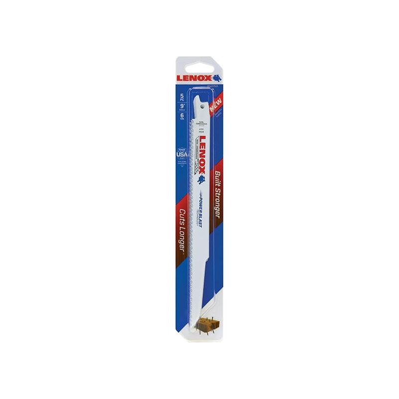 Lenox 20582-956R Wood Cutting Reciprocating Saw Blade 230mm 6 TPI (Pack 5) LENOX - Dynamic Drive