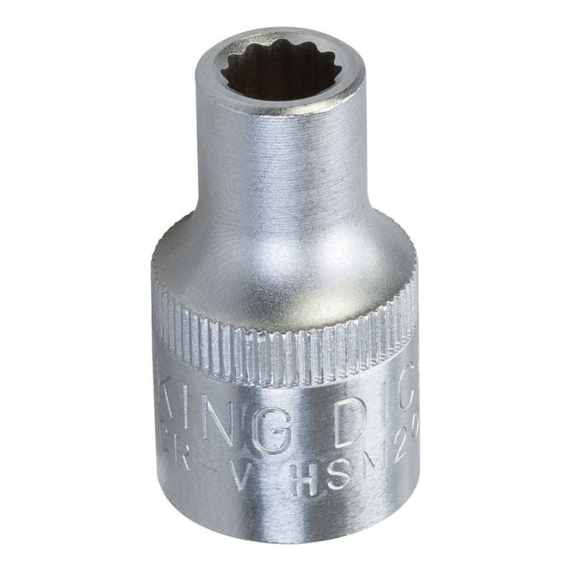 King Dick Socket SD 1/2" Metric 12pt 8mm King Dick - Dynamic Drive