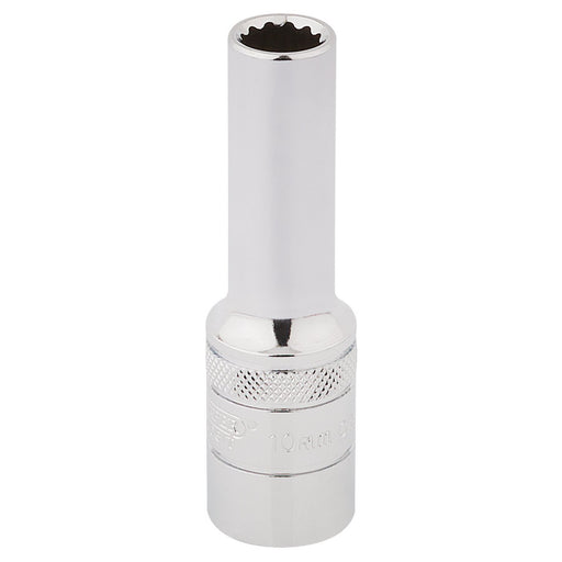 Draper HI-TORQ 12 Point Deep Socket, 1/2" Sq. Dr., 10mm 33730 Draper - Dynamic Drive
