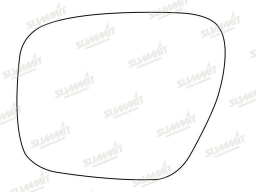 Summit Stick-On Standard Mirror Glass fits Mazda 5 05 on LHS Summit - Dynamic Drive