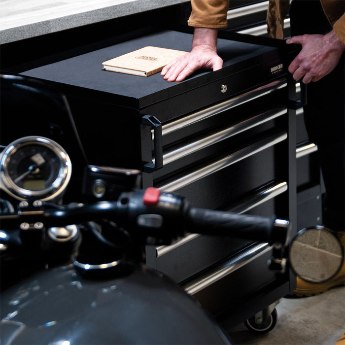Draper BUNKER Modular Storage Combo with Stainless Steel Worktop (11 Piece) Draper - Dynamic Drive