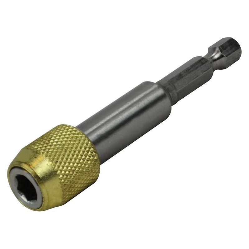 Faithfull Magnetic Stainless Steel Quick-Release Bit Holder Faithfull - Dynamic Drive