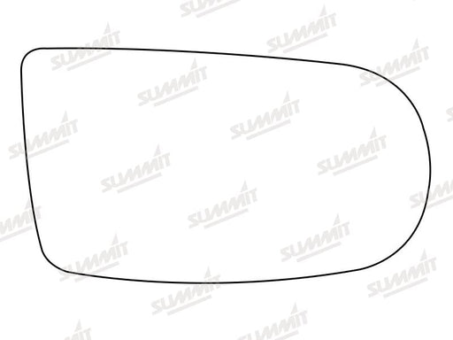 Summit Stick-On Anti Dazzle Mirror Glass fits Alfa GTV RHS Summit - Dynamic Drive