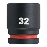 Milwaukee Hex Socket Shw 3/4 Std 32mm-1Pc 32mm Milwaukee - Dynamic Drive