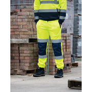 Tough Grit Hi-Vis 2-Tone Jogger Yellow/Navy XXL Tough Grit - Dynamic Drive
