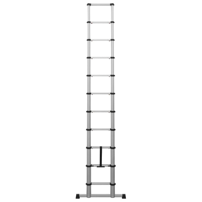 Sealey Telescopic Ladder 11-Tread Aluminium - BS EN 131 ATL11 Sealey - Dynamic Drive