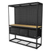 Sealey Heavy-Duty Modular Workbench & Racking Kit with 3 Storage Units Sealey - Dynamic Drive