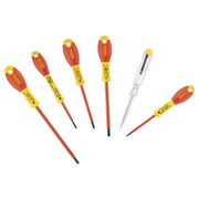 Stanley® Hand Tools FatMax® VDE Insulated Screwdriver Set, 6 Piece STANLEY® Hand Tools - Dynamic Drive