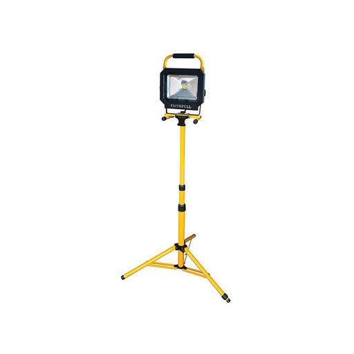 Faithfull Power Plus COB LED Single Pod Tripod Sitelight 30W 2100 Lumens 240V Faithfull Power Plus - Dynamic Drive