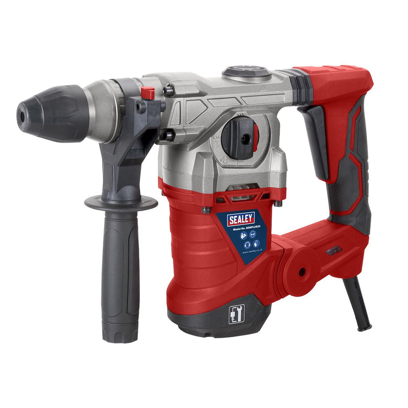 Sealey Rotary Hammer Drill SDS Plus32mm 1500W/230V SDSPLUS32 Sealey - Dynamic Drive