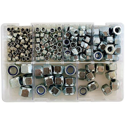 Connect Assorted mm Nyloc Steel Nuts Box 220pc 31861 Tool Connection - Dynamic Drive