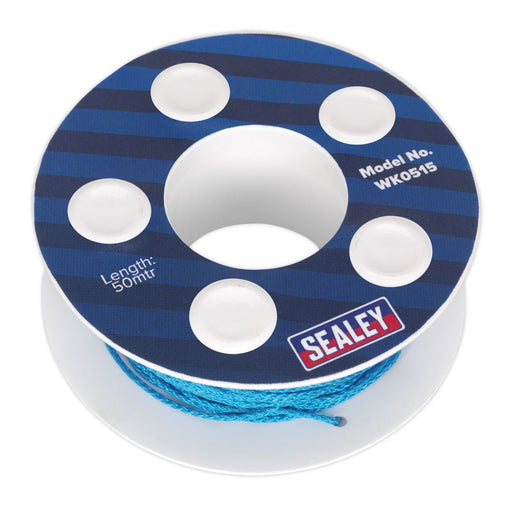 Sealey Windscreen Cutting Wire 50m Nylon WK0515 Sealey - Dynamic Drive