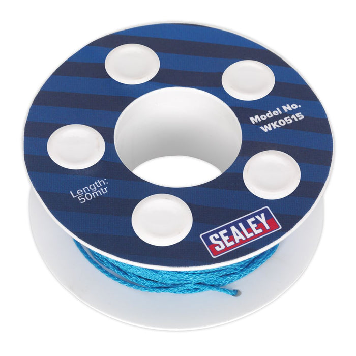Sealey Windscreen Cutting Wire 50m Nylon WK0515 Sealey - Dynamic Drive