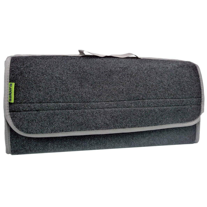 Large Boot Organiser Car Carpet Storage Grey Bag Tools Breakdown Travel Tidy Sakura  - Dynamic Drive