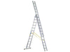 Zarges D-Rung Combination Ladder 3-Part 3 x 12 Rungs Zarges - Dynamic Drive
