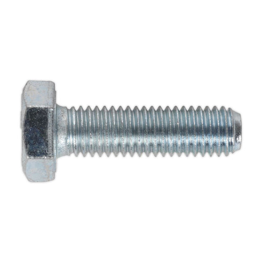 Sealey HT Setscrew M10 x 35mm 8.8 Zinc Pack of 25 SS1035 Sealey - Dynamic Drive