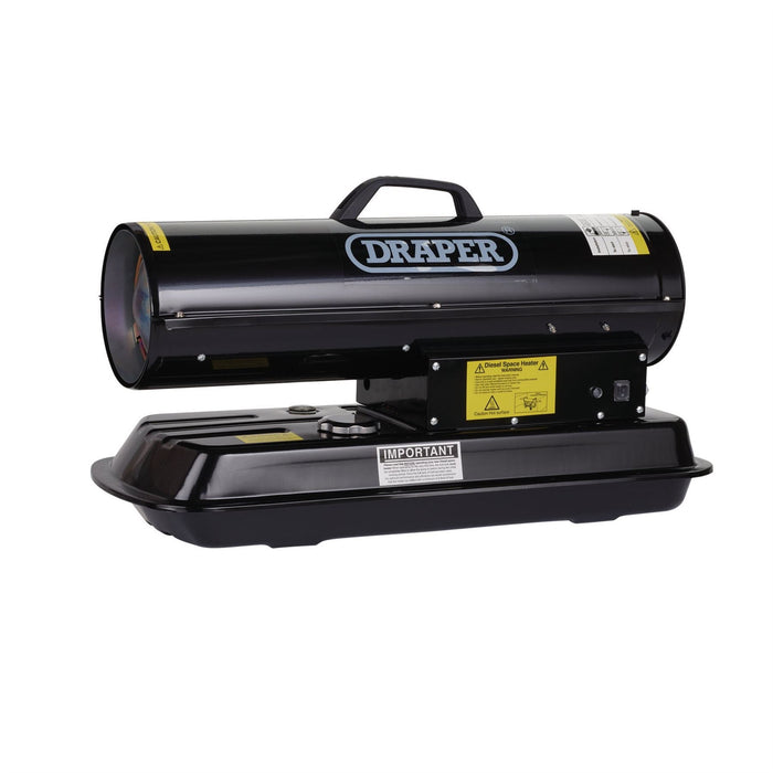 Draper 230V Diesel and Kerosene Space Heater, 51,200 BTU/15kW 04174 Draper - Dynamic Drive