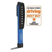 Ring 8 Led Mini Inspection Light Lamp Torch Pen With Pocket Clip & Magnet Ril50 Ring Automotive - Dynamic Drive